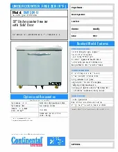 continental-refrigerator-swf32n-u-freezer-undercounter-reach-in-specsheet-251021i8lhck.pdf