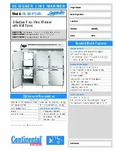 continental-refrigerator-dl3w-ss-pt-hd-heated-cabinet-pass-thru-specsheet-251021omol0a.pdf