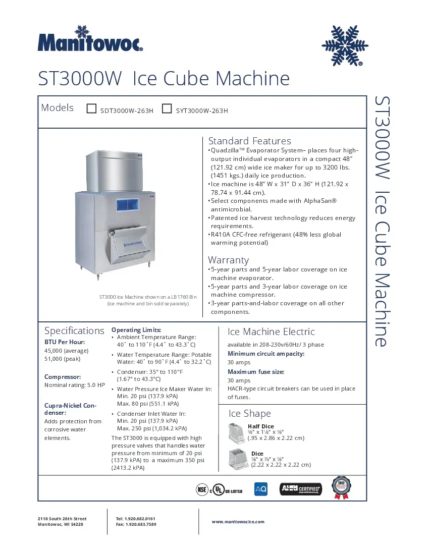 manitowoc-sdt3000w-263h-ice-maker-cube-style-specsheet-260523ykb776.pdf