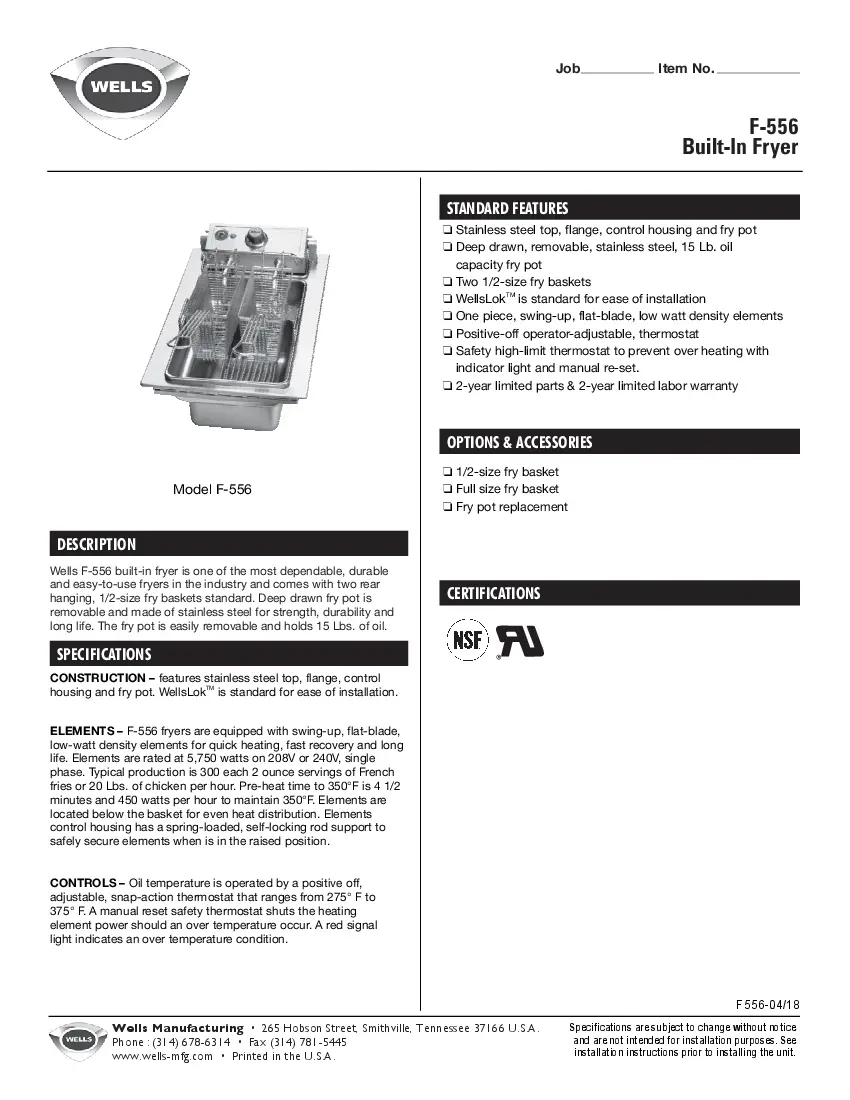 wells-5e-f556-208v-1ph-fryer-electric-drop-in-full-pot-specsheet-2604050rwb1z.pdf