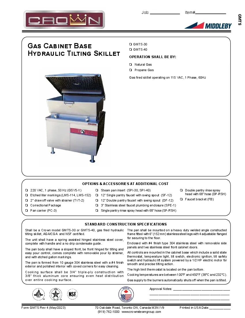 crown-steam-gmts-40-gas-modular-tilt-skillet-specsheet-260503sseakn.pdf