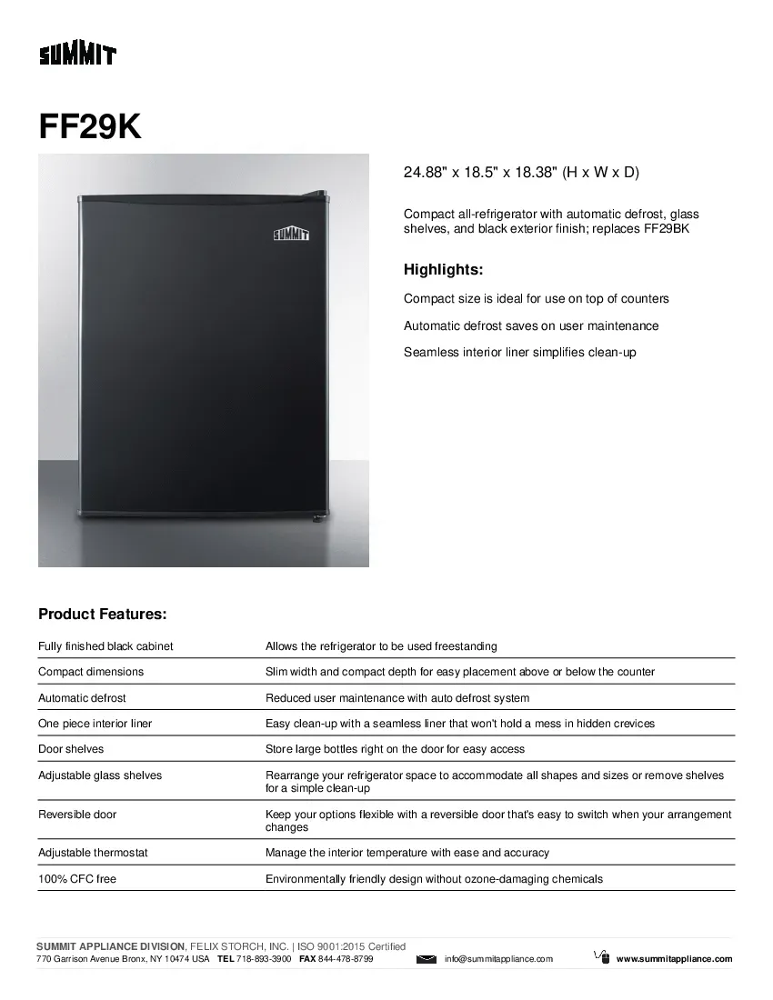 summit-appliance-ff29k-refrigerator-undercounter-reach-in-115v-specsheet-260707nalgm8.pdf