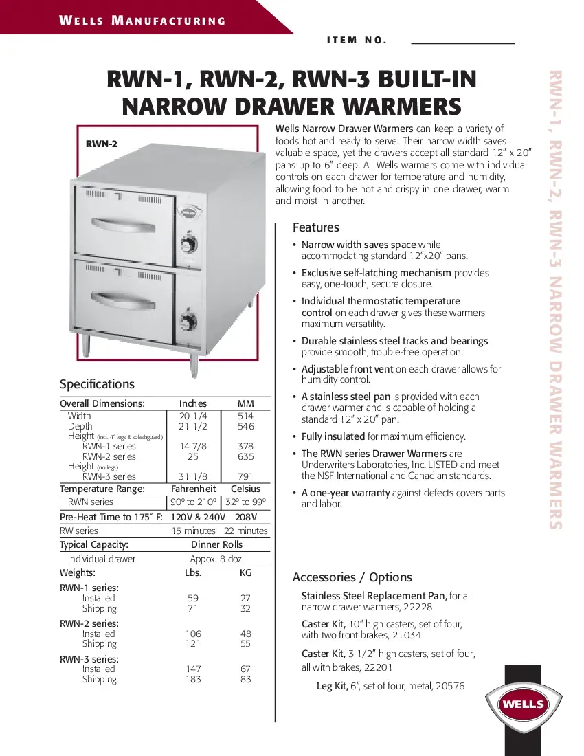 wells-rwn-3-warming-drawer-free-standing-specsheet-260503948dkq.pdf