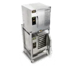 AccuTemp E62403D110 DBL, Steamer, Convection, Electric, Boilerless, Floor Model