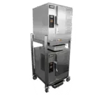 AccuTemp P61201D060 DBL, Steamer, Convection, Gas, Boilerless, Floor Model
