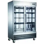 Adcraft Admiral Craft Equipment, USFZ-2D-G, Freezer 2 Door