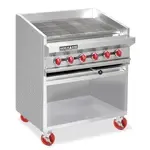 American Range , ADJF-48, Charbroiler, Gas, Floor Model