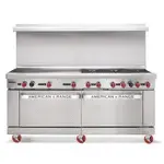 American Range , AR-36G-6B, Range, 72" Restaurant, Gas