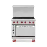 American Range , ARGF-6, Range, 36" Restaurant, Gas