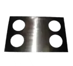 APW Wyott , Four 2-1/2 qt Insets, Adapter Plate