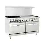 Atosa USA AGR-4B36GR, 60" Combination Gas Ranges