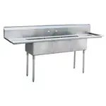 Atosa USA MRSA-3-D, Sink, (3) Three Compartment