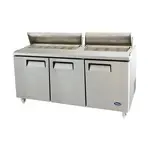 Atosa USA , MSF8308GR-NTCV, Mega Top Sandwich Prep Tables