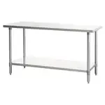 Atosa USA SSTW-3072, Work Table,  63" - 72", Stainless Steel Top