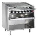 Bakers Pride F-24RS-R, Charbroiler, Gas, Floor Model, 24" W