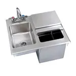 BK Resources BK-DIBHL-2118-P-G, Ice Bin, Drop-In