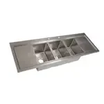BK Resources , BK-DIS-1014-3-12T-PG, Sink, Drop-In