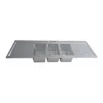 BK Resources , BK-DIS-1014-3-12T, Sink, Drop-In