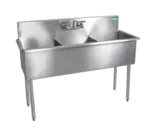 BK Resources BK8BS-3-1821-12, Sink, (3) Three Compartment