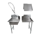 BK Resources BKDTK-72-L-G, Dishtable Package