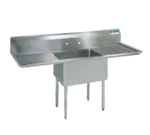 BK Resources BKS-1-1620-12-18T, Sink, (1) One Compartment