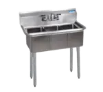BK Resources BKS-3-1014-10, Sink, (3) Three Compartment