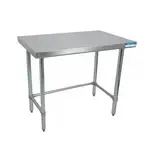 BK Resources , CVTOB-4836, Work Table,  40" - 48", Stainless Steel Top