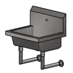 BK Resources MSHS-24W1, Sink, Hand