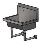 BK Resources MSHS-24W2, Sink, Hand