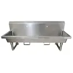 BK Resources MSHS-60W1B, Sink, Hand