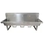 BK Resources MSHS-72W1B, Sink, Hand