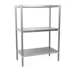 BK Resources , SSU5-5524, Shelving Unit, Solid Flat