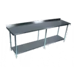 BK Resources , SVTR-9624, Work Table,  85" - 96", Stainless Steel Top