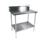 BK Resources , SVTR5-7224, Work Table,  63" - 72", Stainless Steel Top