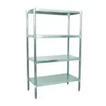 BK Resources , VSU6-6724, Shelving Unit, Solid Flat