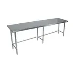 BK Resources , VTTOB-8424, Work Table,  73" - 84", Stainless Steel Top
