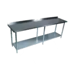 BK Resources , VTTR-9630, Work Table,  85" - 96", Stainless Steel Top