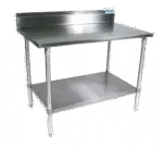 BK Resources , VTTR5-3024, Work Table,  30" - 35", Stainless Steel Top
