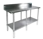 BK Resources , VTTR5-8424, Work Table,  73" - 84", Stainless Steel Top