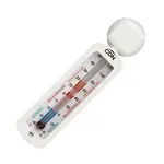 CDN Measurement Tools EFG120, Thermometer, Refrigerator/Freezer -40 - 120F  W/ Temp Zones & Hang/Suction