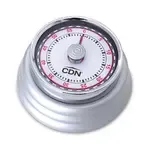 CDN Measurement Tools MT4-S, Timer, Mechanical 1 Hour By Min 2-In Face - Silver