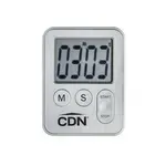 CDN Measurement Tools TM28-S, Timer, Mini 100 Minutes By Min/Sec - Silver
