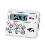 CDN Measurement Tools TM8, Timer, Multi-Task Timer & Clock 24 Hours By Hr/Min/Sec