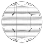 Chef Master 08600YFS, Cooking Grate