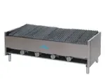 Comstock-Castle ELB48-B, Charbroiler, Gas, Countertop