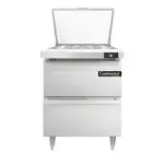 Continental Refrigerator , D27N12M-D, Refrigerated Counter, Mega Top Sandwich / Salad Unit