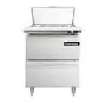 Continental Refrigerator D27N8C-D, Refrigerated Counter, Sandwich / Salad Unit