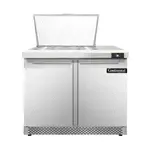 Continental Refrigerator , D36N12M-FB, Refrigerated Counter, Mega Top Sandwich / Salad Unit