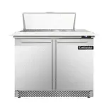 Continental Refrigerator D36N8C-FB, Refrigerated Counter, Sandwich / Salad Unit