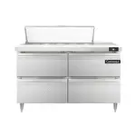 Continental Refrigerator D48N10-D, Refrigerated Counter, Sandwich / Salad Unit